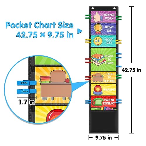 Bright & Bold Behavior Clip Chart for Classroom – Reward Incentive System