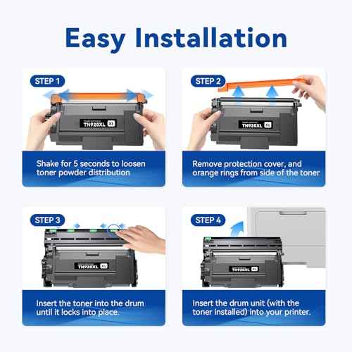 TN920XL Toner Cartridge Replacement for Brother TN920 TN 920 TN-920XL Compatible with Brother HL-L6210DW HL-L5210DN HL-L6310DW HL-L6415DWT MFC-L5710DN MFC-L5710DW DCP-L5510DN Printer£¨1 Black£©