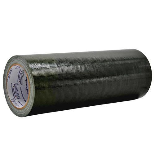 WOD DTC10 Advanced Strength Industrial Grade Black Duct Tape, 12 inch x 60 ft. Waterproof, UV Resistant For Crafts & Home Improvement