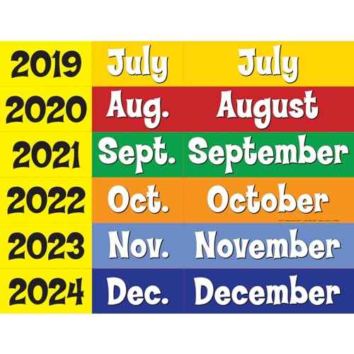 Space-Saver Calendar Pocket Chart¢â - 1 Pocket Chart, 64 Cards