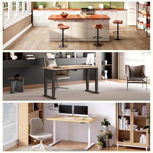 FLEXISPOT 40" x 24" 1" Thick Desk Top - Black, Full Piece, 42" Wide (Note: 40x24 in listed)