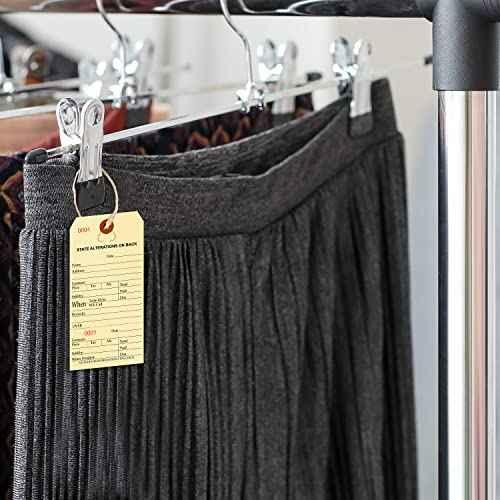 SmartSign Numbered Alteration Tags | 3.125" x 6.25" Manila Stock, Pack of 500