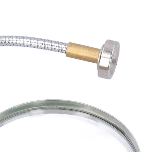 Helping Hand Magnifier with Ble Neck and Scratch - Resistant Glass for Hobbyists and Technicians - Perfect for Soldering, Reading, Crafts, and More