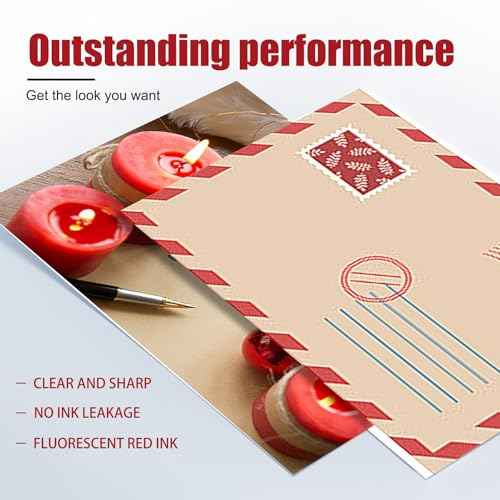 2 Pack 793-5 Red Ink Cartridge Compatible 793-5 High Capacity Red Ink Replacement for DM100 DM200 and SendPro C and SendPro+ | 35ml