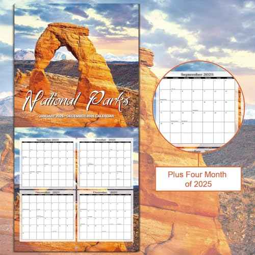 2026 Wall Calendar - Calendar 2026: January 2026 - December 2026, 12" x 24" (Opened), Full Page Monthly View, Thick & Sturdy Paper for Gift, Perfect Calendar Organizing & Planning