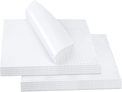 Mat Board Center | Pack of 10 Self-Adhesive Foam Boards - 11x14 White for Picture Mounting & Crafts