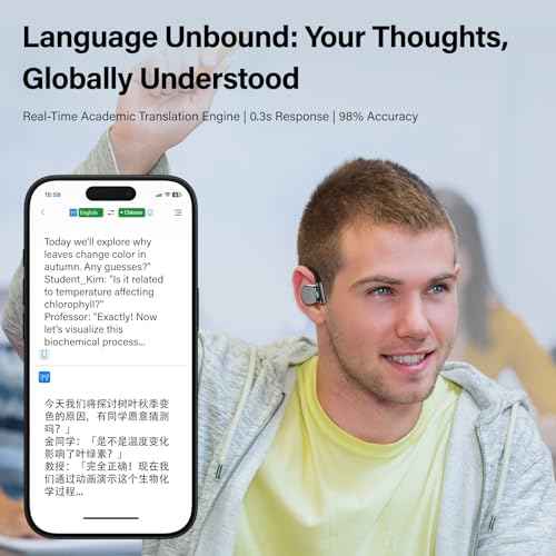 AI Translation Earbuds Real Time, 144 Language Translator Earbuds for iOS and Android, 3-in-1 Translation Headphones Translating Device for Travel Business Learning