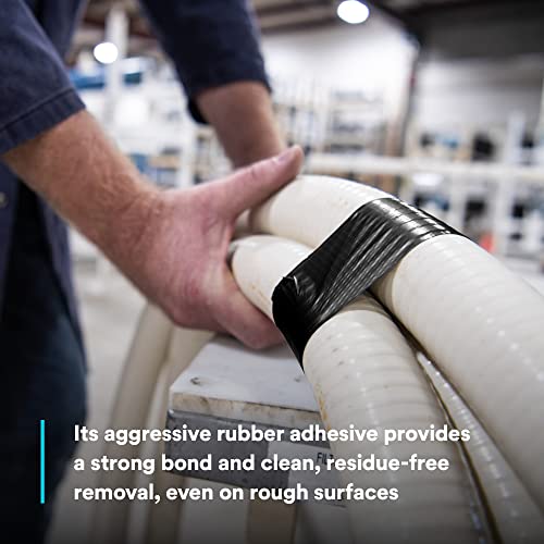 3M Extra Heavy Duty Duct Tape 6969 Black, 48 mm x 54.8 m 10.7 mil, 1 Roll