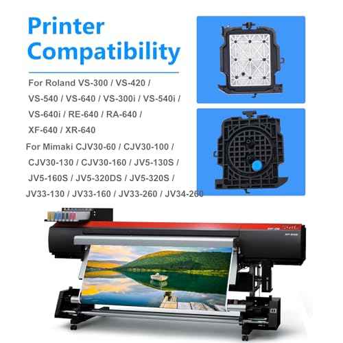 DX5 / DX7 Cap Capping Top for Roland RA-640 VS-640 Mimaki JV33 CJV30 4pcs