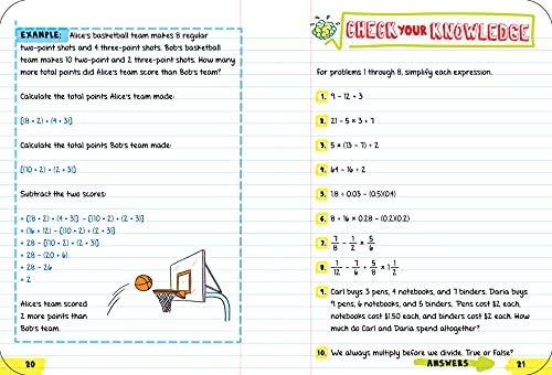 Everything You Need to Ace Pre-Algebra and Algebra 1 in One Big Fat Notebook (Big Fat Notebooks)