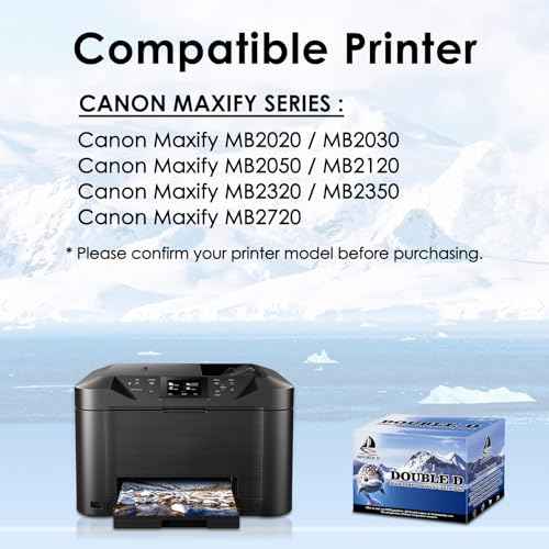 DOUBLE D Maxify 1200 Ink Cartridges Compatible for Canon PGI-1200XL PGI 1200 XL Pigment, High Yield Work with Maxify MB2720 MB2050 MB2350 MB2320 MB2020 MB2120 (4BK,2C,2M,2Y) 10 Pack