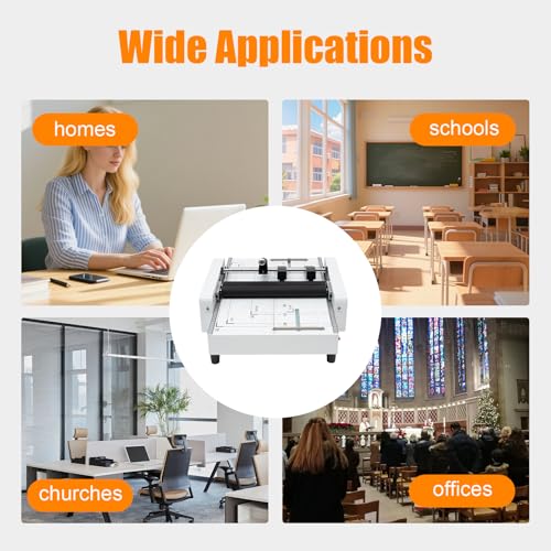 A3 110V Booklet Folding Binding Machine - Automatic Paper Maker for Offices & Print Shops