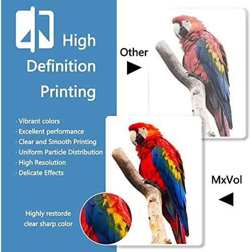 MxVol Compatible 121 Toner Cartridge Replacement for 121 CRG-121 3252C001 High Black 9,000 Pages use for imageCLASS D1620 D1650 Printer,1 Pack