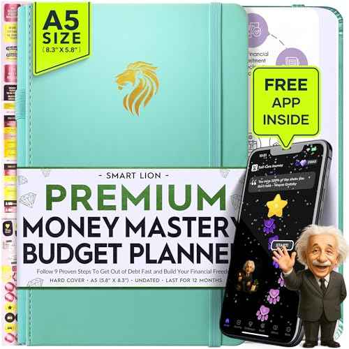 Financial Planner - Monthly Budget Planner & Monthly Bill Organizer | A 12-Month Journey to Financial Freedom | Bill Payment Tracker Organizer, Debt, Expense Tracker & Money Saving with Pockets