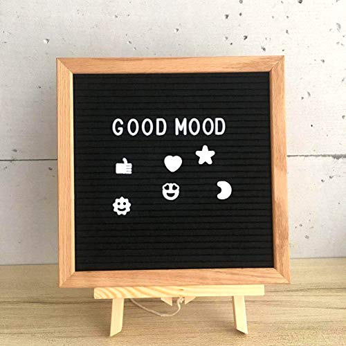 White Letter Set for Changeable Felt Letter Boards 3/4 Inch - Includes Numbers & Symbols