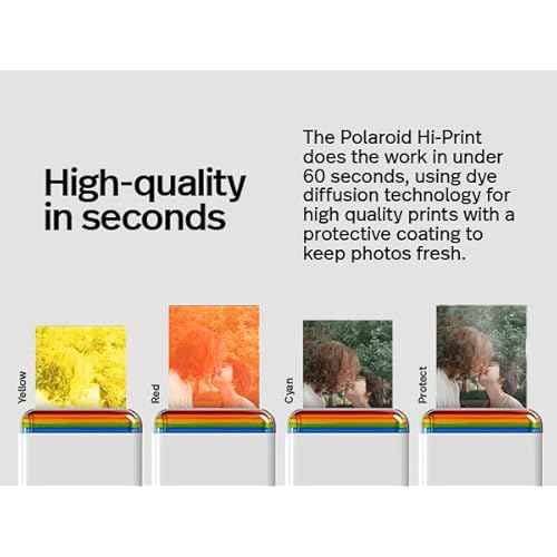 Polaroid Hi-Print Paper - 2x3 Photo Paper Cardridge - 20 Photos (6355)