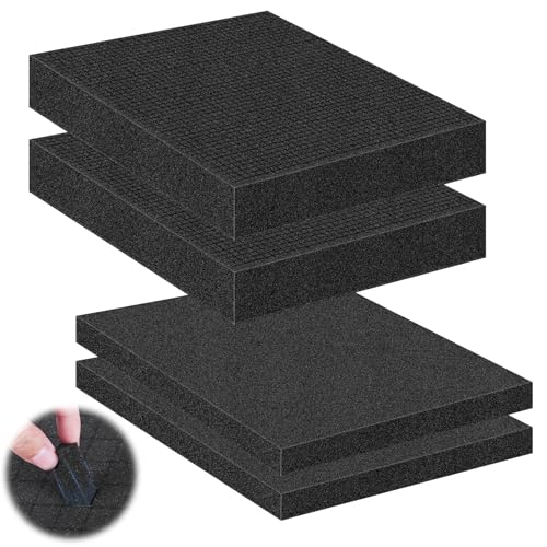 4 Pcs Pick and Pluck Foam Sheets 2 Size Polyurethane Apart Inserts