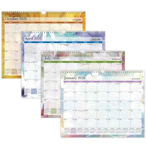 AT-A-GLANCE¢ç Dreams 2026 Monthly Wall Calendar, Medium, 15" x 12"