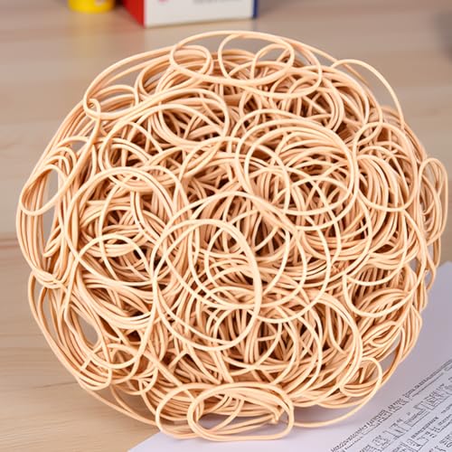 Youowo Rubber Bands Size #19 Beige, 300pcs – Elastic Office & DIY Bands