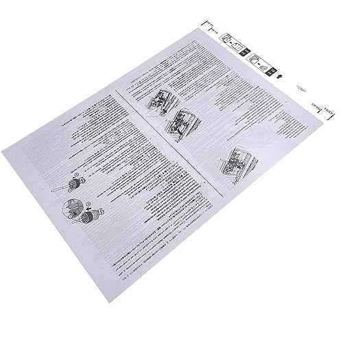 5pcs X B12B819051 Carrier Sheet B12B813431 4T8624 Sheets Compatible with Epson A4 Scanner Scan A3 B4 Odd-Sized Wrinkled Flimsy Folded Receipt Newspaper Magazine Clipping Torn Fragile Paper