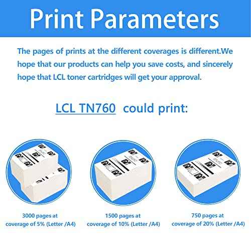 LCL TN760 Toner Cartridge and DR730 Drum Unit Replacement for Brother TN-760 TN730 DR-730 DR 730 for HL-L2350DW HL-L2390DW HL-L2395DW MFC-L2710DW MFC-L2750DW DCP-L2550DW Printer (2 Toners and 1 Drum)