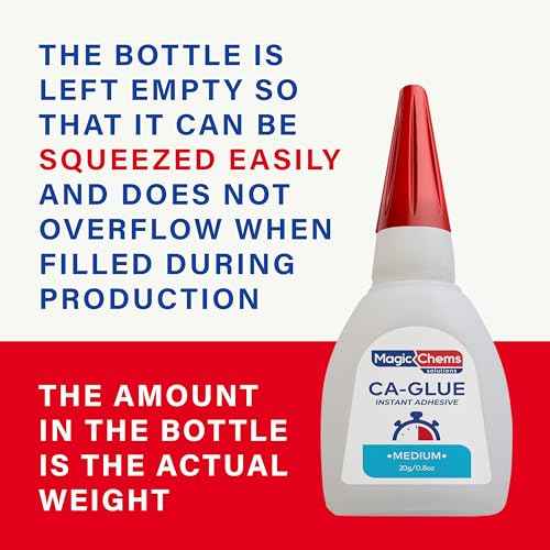 CA Glue with Activator (2 x 0.8 oz + 6.7 fl oz), Cyanoacrylate Glue and Activator, Super Glue with Accelerator, CAGlue and Accelerator (1 Pack)