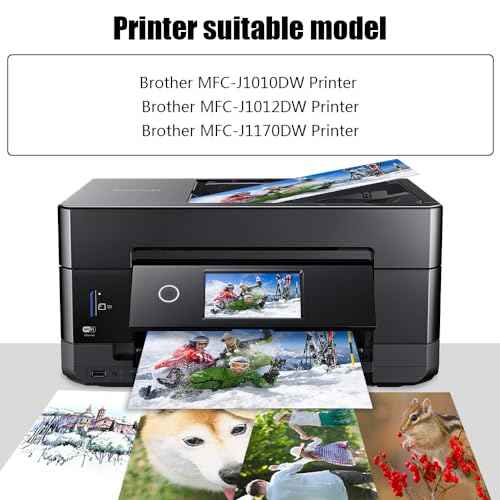 NoahArk 6 Packs LC401XL Remanufacture Ink Cartridges Replacement Work for Brother LC401 LC401XL LC401 XL for Brother MFC-J1010DW MFC-J1012DW MFC-J1170DW Printer (2 Cyan,2 Magenta,2 Yellow)