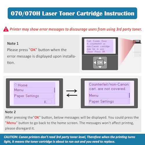 Compatible for Canon 070H 070 H Black High Yield Toner Cartridge 070 CRG070 CRG070H CRG-070 H with Canon imageCLASS MF465dw MF462dw LBP247dw LBP246dw Printers