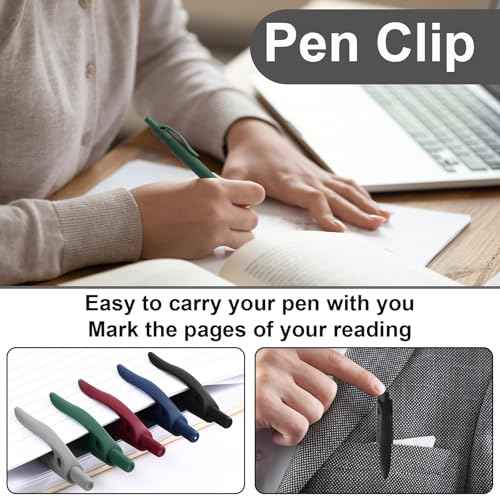 200 Pack Black Pens Bulk Retractable No Bleed Click Black Ink Smooth Writing Ballpoint Pens for School Office Supplies, 1.0mm