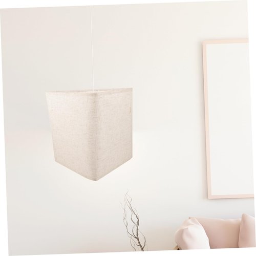 FOYTOKI Retro Lampshade Replacement for Floor and Table Lamps Decorative Light Cover Simple Design Compatible Easy Installation Eye Protection Lightweight Fabric