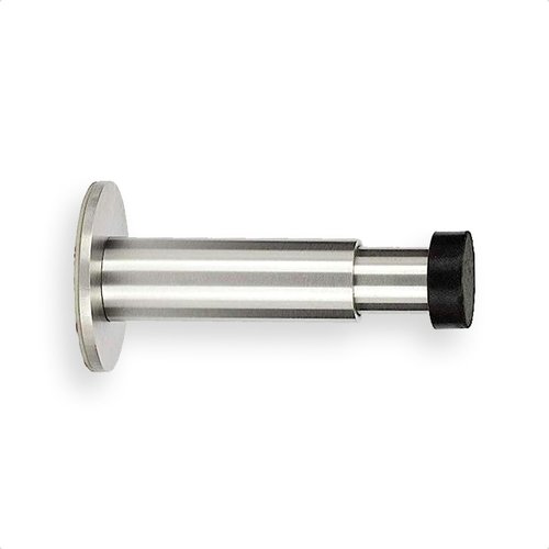 Wall Mounted Doorstop | Adhesive or Screwing | Adjustable from 3.5" to 5,10" | Stainless Steel | EVI