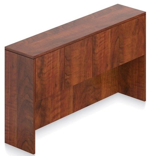Offices To Go 71" Hutch 71"W X 15"D X 36"H Featuring Superior Laminate, Eco Friendly Construction, Contemporary Styling & Strong & Durable 3Mm PVC"Super Edge" - American Dark Cherry