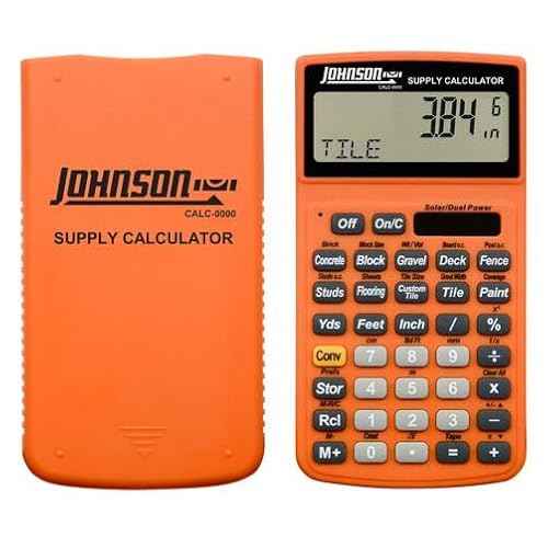 Johnson Level & Tools CALC-0000 Supply Calculator