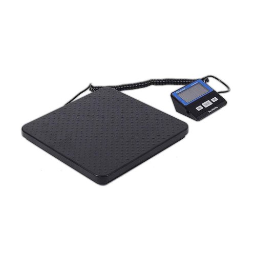 Brecknell Slim Heavy Duty Digital Shipping Postal Scale for Packages | 150 lb Capacity | Battery Operated Portal Scale