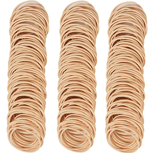 AIWOQI Size 16 Light Brown Rubber Bands 600 Pcs – Elastic Rubber Band