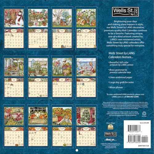 WSBL Comforts Of Home 2026 12X12 Wall Calendar (26997001724)