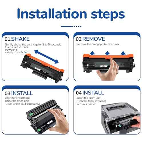 TN760 Toner for Brother Printer Replacement for Brother TN760 TN-760 TN730 TN-730 for MFC-L2710DW MFC-L2750DW HL-L2395DW HL-L2370DW DCP-L2550DW HL-L2350DW HL-L2390DW MFC-L2690DW (Black, 2 Pack)