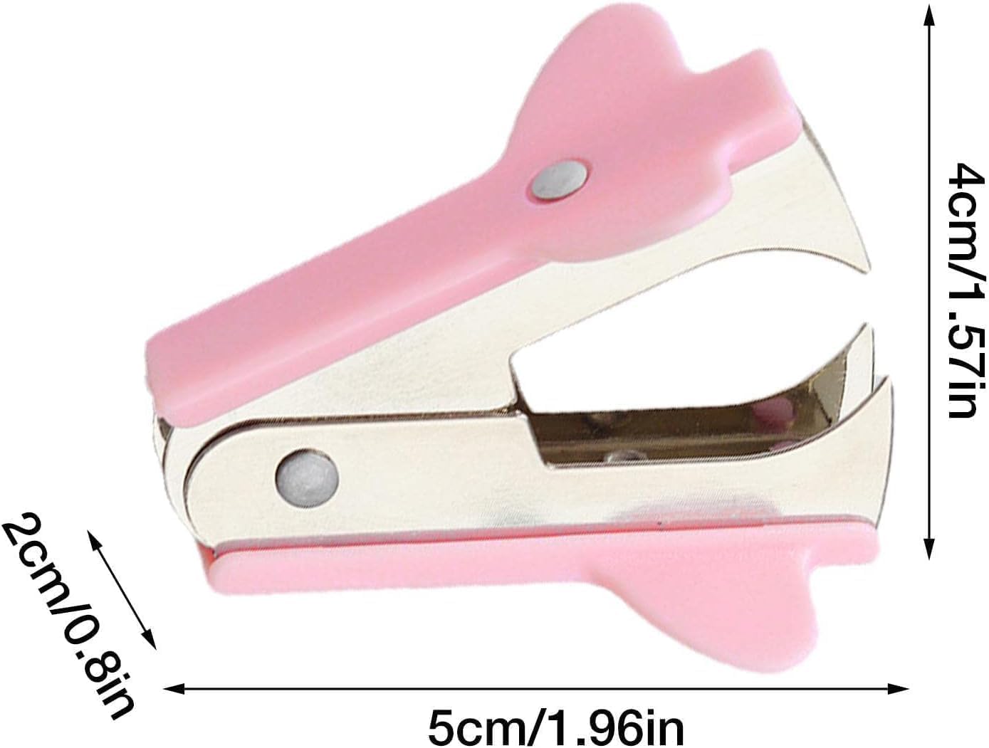 Skiennix Pink Staple Remover Tool - Professional Grade Non-Slip Handle for Office & Home Use