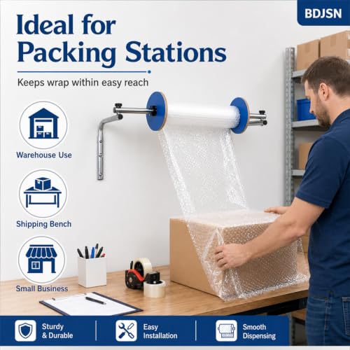 40cm Wall Mount Foam Wrap Dispenser for Bubble & Cushion Packaging