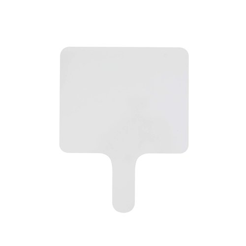 Dry Erase Answer Paddle - White Board, Double Sided Paddles (25 Pack, 7.83 X 6.46 Inches)