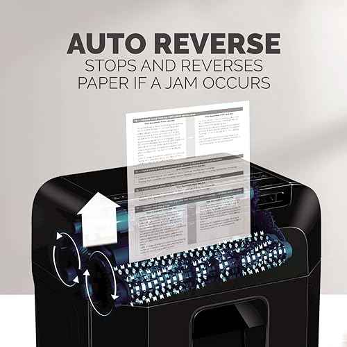 Fellowes AutoMax 100MA 100-Sheet Micro-Cut Autofeed 2-in-1 Paper Shredder for Office/Small Office