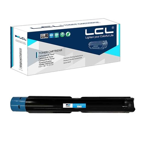 LCL Compatible Toner Cartridge Replacement for Xerox Versalink C7020 C7025 C7030 106R03744 (1-Pack Cyan)