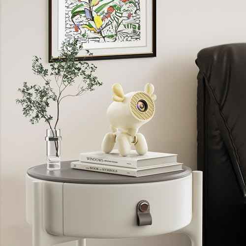 Mini Projector, Cartoon Dog Smart Projector with Wifi 6 and Bluetooth 5.1, Full HD 4K Support, Portable Projector Android 11, 160ANSI Auto Keystone Correction 130" Screen