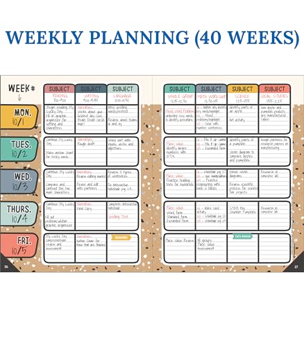 We Belong Teacher Planner 2026-2027 Undated 8 x 11 Carson Dellosa Education