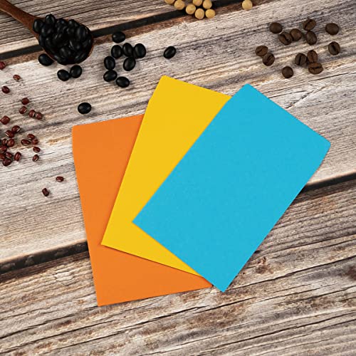 Topeen 100 Pack Colorful Self-Adhesive Seed Envelopes 3 1/4 x 4 1/2 Inches