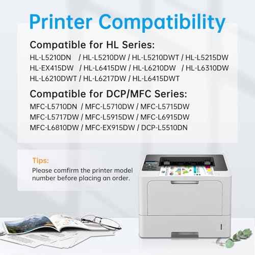 TN920XL TN920 Toner Cartridge for Brother HL-L6210DW (1x Black with Chip)