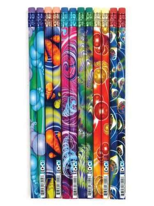 Raymond Geddes Cyber Cyclone Wooden Pencils (Pack of 144)