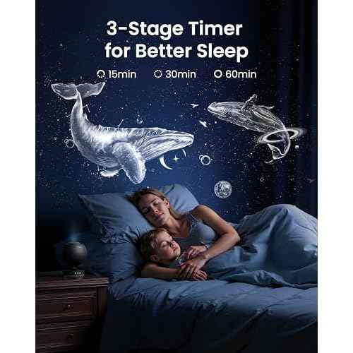 POCOCO Galaxy Star Projector with 2M-Pixel Lens & 5K Discs | Home Planetarium Projector for Relaxation, Study, and Sleep Aid | Includes 2 Films | Ideal Gift