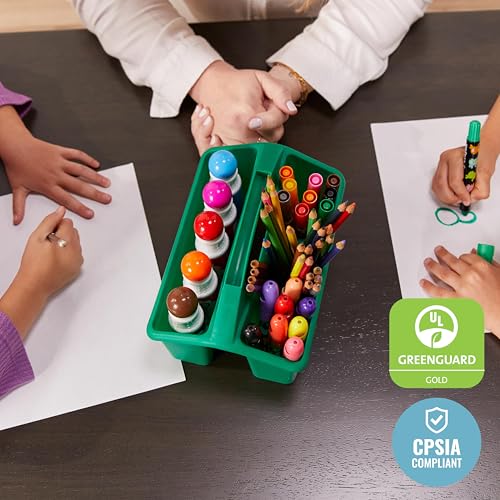 ECR4Kids 4-Compartment Small Caddy, Storage Organizer, Primary, 6-Pack