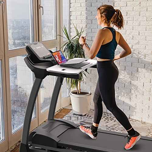 Miden Treadmill Desk Attachment, 36 inch Treadmill Laptop Holder, Universal Treadmill Laptop Desk